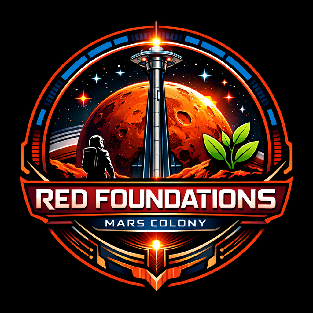 Red Foundations Mars Colony seal